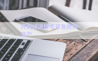 開封經(jīng)濟(jì)技術(shù)開發(fā)債權(quán)資產(chǎn) 開封經(jīng)濟(jì)技術(shù)開發(fā)債權(quán)資產(chǎn)